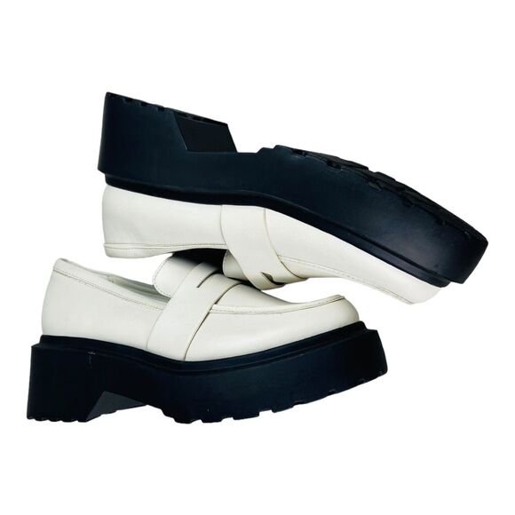 Pre-Owned Wild Fable White Women's Memory Foam Slip On Lacey Loafer Size 9.5 - Picture 5 of 8